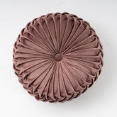 Throw Pillow for Couch Decorative 3D Pumpkin Vehicle Wheel Round Velvet Cushion for Sofa Bed Chair Floor Coussin Canapé