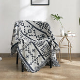 Picnic Cloth Camping RV Blankets Outdoor Rugs Sofa Bed Throw Blanket Air Condition Knitted Rugs Beach Towel Mats 2 side Print