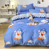 Duvet Cover Home Textile Pillow Case Cute Bed Sheet Kids Girls Bedding Covers Set King Queen Twin Cute Kawaii