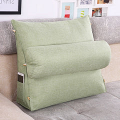 Hot Sale Comfort Soft Bed Rest Reading Pillow Big Wedge Adult Backrest Lounge Sofa Cushion Back Support For Sitting Bed Pillow