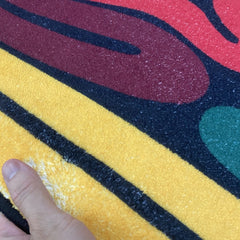 Fashionable Living Room Carpet Large Area Fluffy Blanket Irregular Shape Bedside Rug Non Slip Sofa Coffee Table Floor Mat