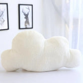 Throw Pillow Solid Color Plush Pillow Full Filling Decorative Useful Car Plush Doll Toy Office Dorm Nap Throw Pillow