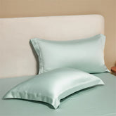 1 Pair(2 Pieces) Egyptian Cotton Pillowcases Solid Color Pillow Shams Covers