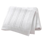 Baby Blankets Super Soft Neworn Infant Babies Boys Girls Cotton Knit Sleep Quilts Covers for Stroller 90*70cm Kids Throwing Mats