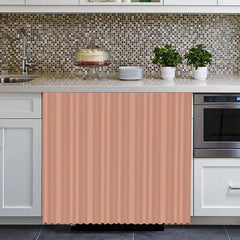 Kitchen Cabinet Curtain Dustproof Cupboard Wardrobe Cover Self-Adhesive Short Curtains Cabinet Bookcases Cortina Rideaux