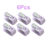 6Pcs/Set Quilt Non-Slip Fixing Clip Blanket Clip Duvet Sheet Fixer Anti-run Bed Sheet Quilt Fastener Sleep Anti-runing Device