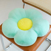 Soft and Comfortable Flower Cushion Thick Rabbit Hair Sun Petal Pillow Skin-friendly Office Room Chair Sofa Student Fart Pad