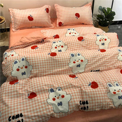 Luxury Nordic Covers for Bed...bed Sky Girl Room Duvet Cover 150*200 Bedclothes Bedding Set Duvet Cover Comforter Sets Bed Sheet