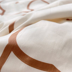 Kids Bedding Set Kawaii Cartoon Printed Duvet Cover Flat Sheet Pillowcase Soft Bed Linens Dormitory Bedroom Home Textile