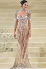 Eliza Doolittle Beaded Maxi Dress