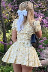 Kristyn Floral Print Mini Dress