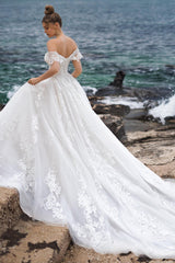 Marley Strapless A-line Wedding Dress
