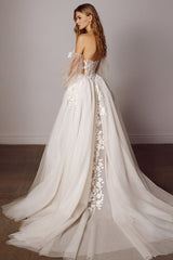 Splendorous Love A-Line Wedding Dress