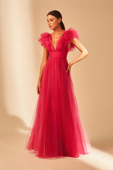 Vielle Tulle Maxi Dress