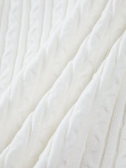 Zip Up Stand Collar Knit Top