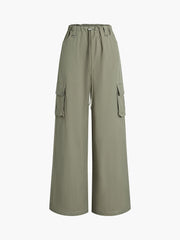Utility Drawstring Cargo Pants