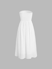 Strapeless Midi Tank Dress
