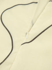 Leisure Geometric Print Midi Dress