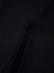 Two Tone Halter Midi Dress