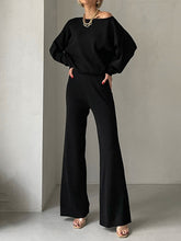 Quiet Luxury Long Sleeve Two Piece Pants Set