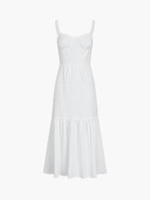 Coastal Cowgirl Eyelet Zippered Midi Dress