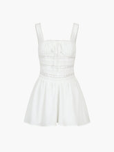 Coastal Cowgirl Lace Corset Zippered Short Dress