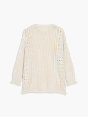 Leisure Eyelet Sweater