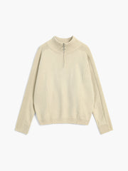 Here To Stay Zippered Sweater