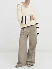 Italian Escape Stripe Sweater