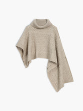 Live It Up Mock Neck Cable Knit Sweater
