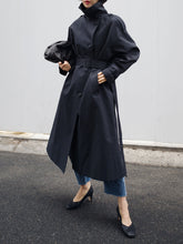 City Walk Stand Collar Trench Coat