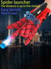 Glove Web Shooter Dart Blaster Launcher Toy Spiderman Costume