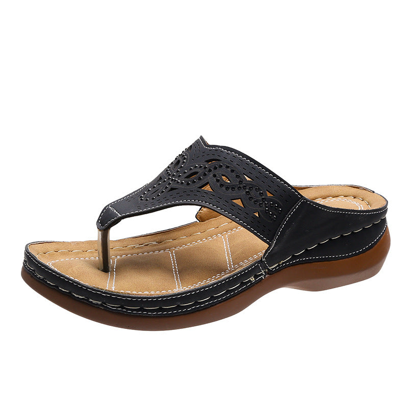 Bridget® | Flip Flop Wedge Sandals