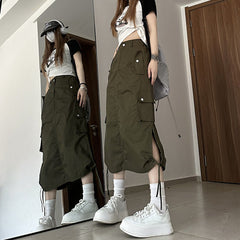 Cargo Maxi Skirt