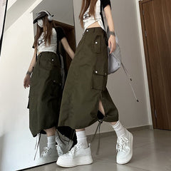 Cargo Maxi Skirt