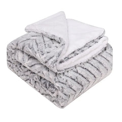 Solid Color Sherpa Lambskin Kids Sofa Couch Blanket Plaid Beach Bathing Wraps Hotel Restaurant Plaids Home Decor