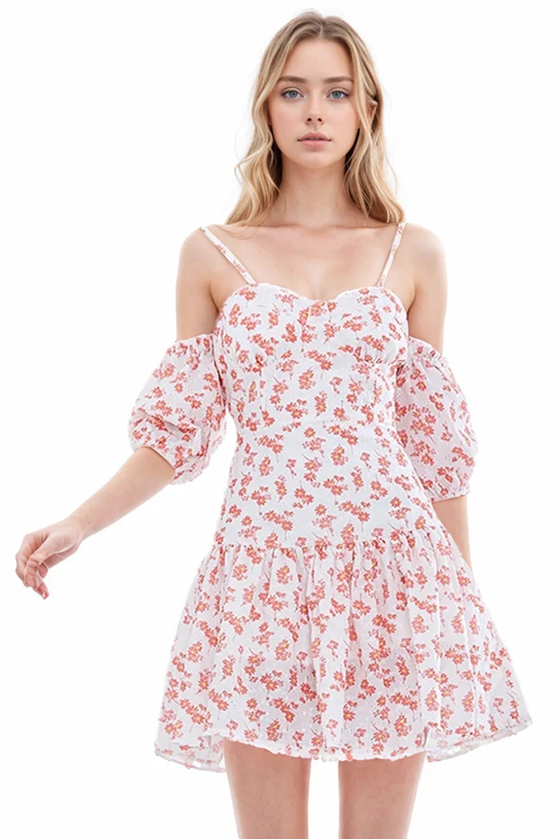 Adorable Charm Floral Mini Dress