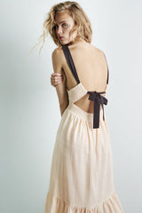 Alameda Tie-Back Maxi Dress