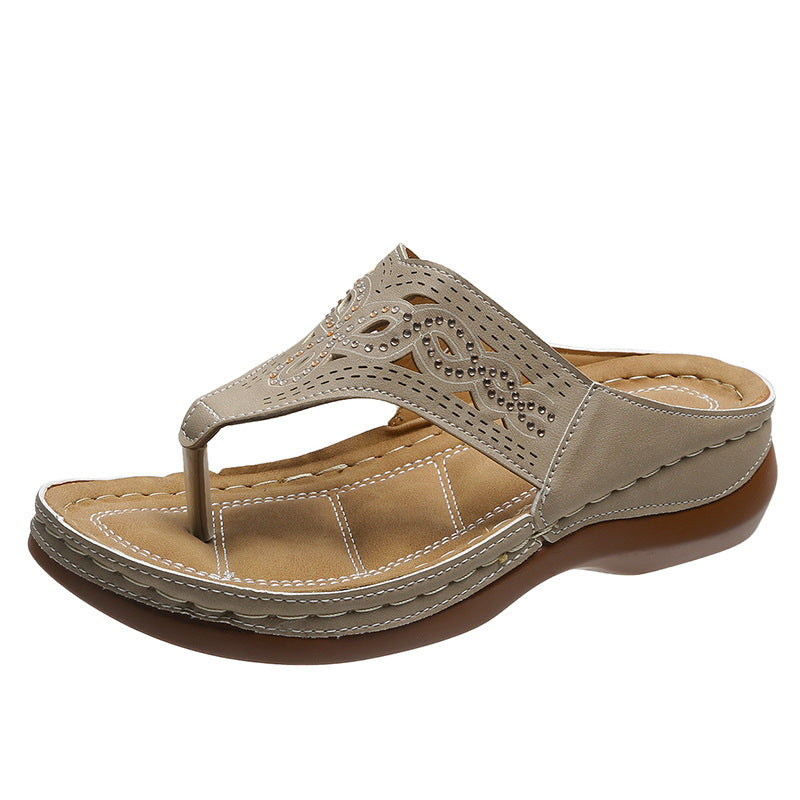 Bridget® | Flip Flop Wedge Sandals