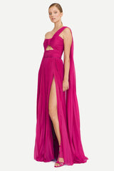 Calliope One-Shoulder Maxi Dress