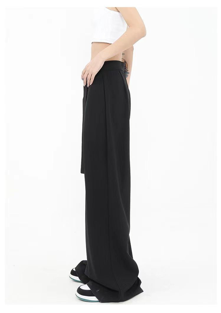 Tied Oversized Wide Leg Pants