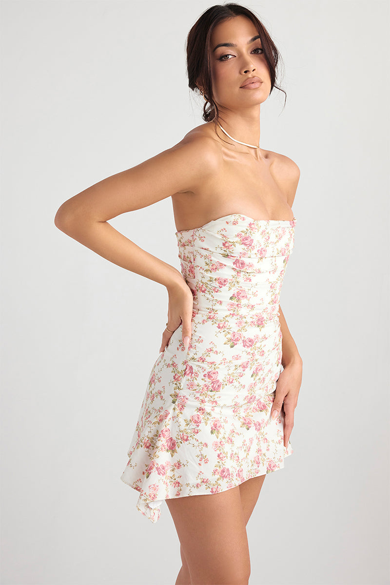 Cocktail Romance Strapless Mini Dress