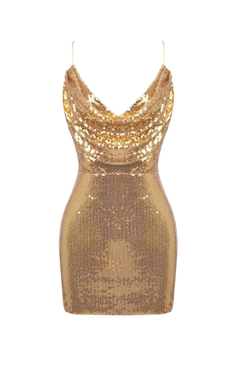 Dazzling Charm Sequin Mini Dress