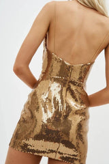 Dazzling Charm Sequin Mini Dress