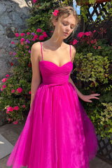 Divine Darling Tea-Length Tulle Cocktail Dress