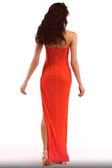 Dream Bodycon Strapless Maxi Dress