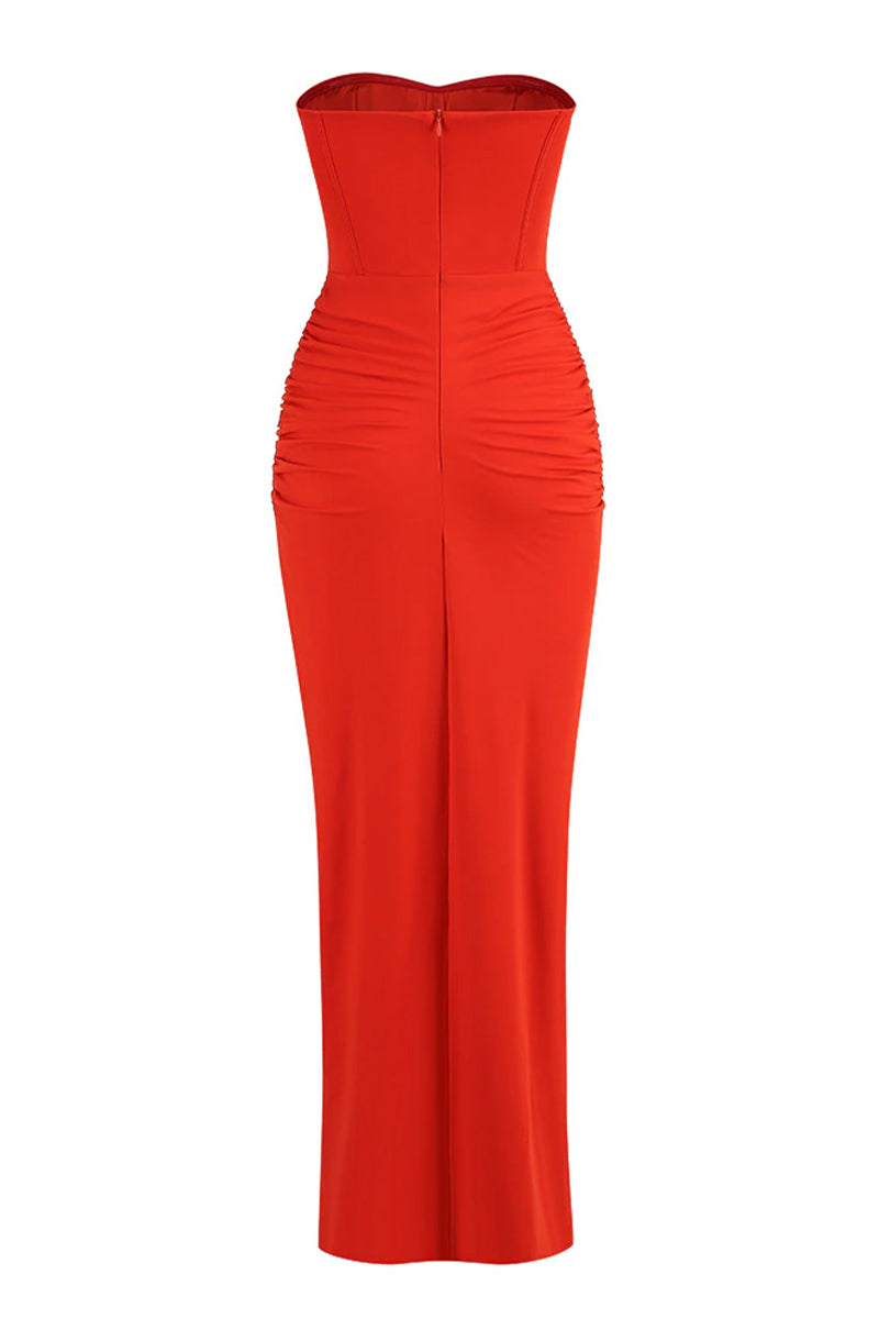 Dream Bodycon Strapless Maxi Dress