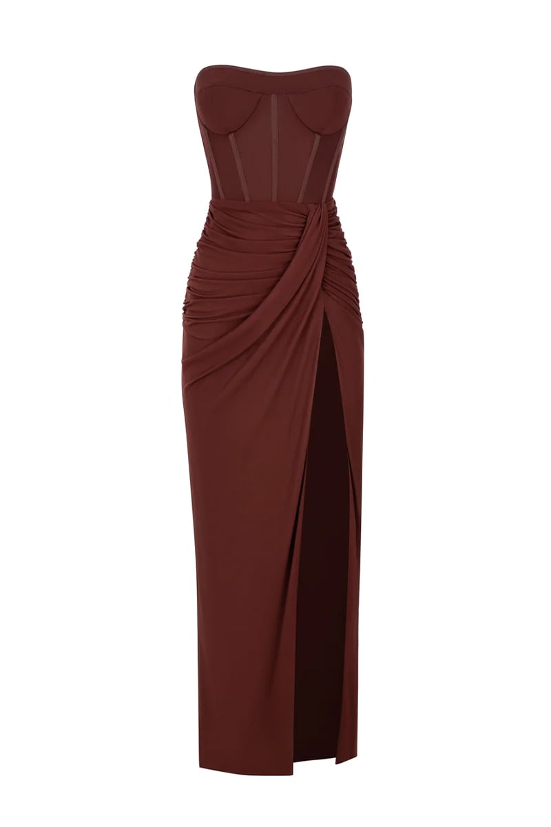 Dream Bodycon Strapless Maxi Dress