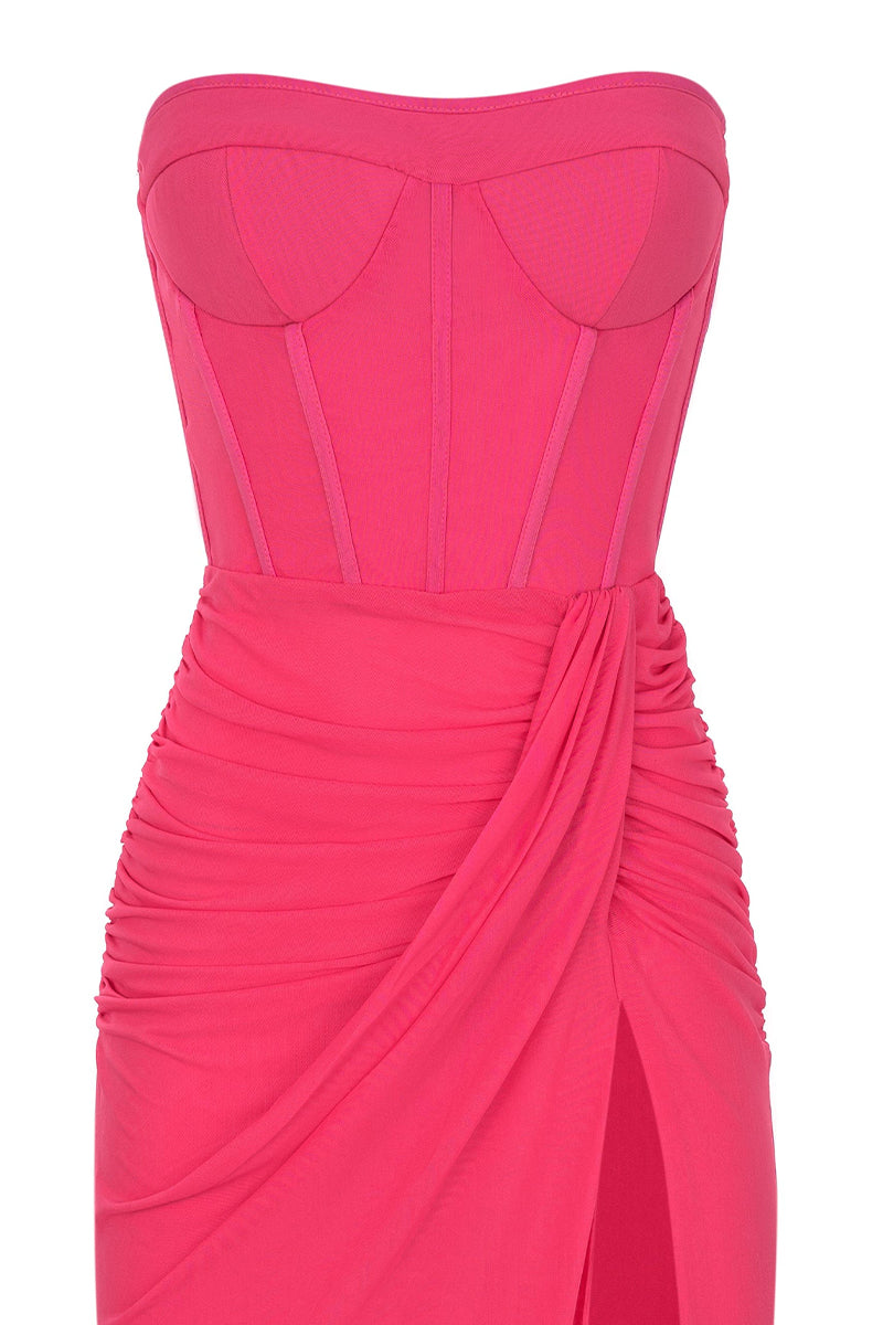 Dream Bodycon Strapless Maxi Dress