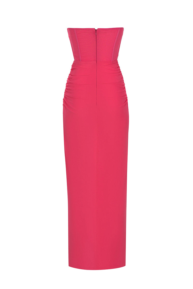 Dream Bodycon Strapless Maxi Dress